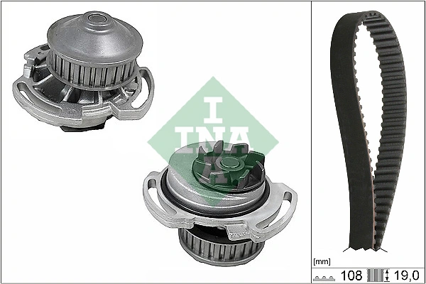 Water Pump & Timing Belt Kit